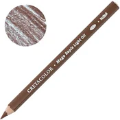 Umetniške lesene MEGA barvice Cretacolor pastel svetla sepija, premer svinčnika 10mm, premer mina 5,5mm