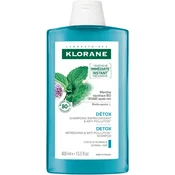 Klorane Máta Vodní BIO čistilni razstrupljevalni šampon za normalne lase 400 ml