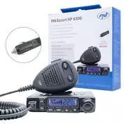 PNI CB postaja Escort HP 6500 (multistandard, 4W, AM-FM, 12V, ASQ, RF Gain, vključen vžigalnik za cigarete)