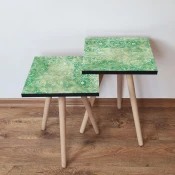 Hanah Home Set klub stocica 2Shp245, 2 komada, Zeleni