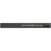 EDGECORE 24 x GE PoE+ + 4 GE SFP L2+ Swtich PoE Budget max. 190W