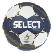 Modra, zlata in bela rokometna žoga select replica (velikost 3)