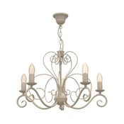 Luster na lancu MAURO 5xE14/15W/230V bež