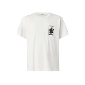 REPLAY Majica črna / bela