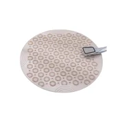 INF Nedrseča kopalniška podloga, TPE tuš podloga z drenažnimi luknjami, 30 cm okrogla White, (22106193)