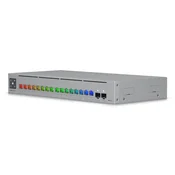 Ubiquiti Ubiquiti Pro Max 16 L3 2.5G Ethernet stikalo, 1U, Siva