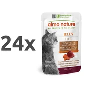 Almo Nature HFC Jelly vrečka - tunin file in jastog - 55 g 24 x 55 g