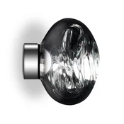 Tom Dixon LED stenska svetilka Melt Surface Mini, O 30 cm, krom - Dnevna soba/jedilnica - Dizajn - Plastika