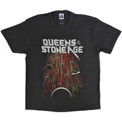 Queens Of The Stone Age Meteor Shower Charcoal Grey L Majica