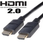 PremiumCord PremiumCord KPHDM2-10 HDMI kabel, 10m, pozlaceni - Crni