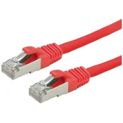 VALUE Value 21.99.1261 RJ45 omrežni kabel\, Patch kabel CAT 6 S/FTP 5.00 m rdeča 1 kos, (20419912)