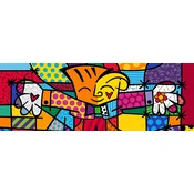 BlueBird - Puzzle Romero Britto: Panorama Objem - 1 000 kosov