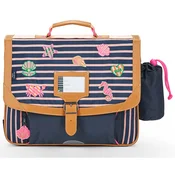 Tanns TANNS X ARMOR LUXE OCEANE CARTABLE 38CM GOURDE Tamno plava