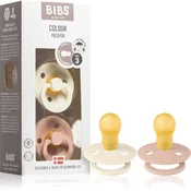 BIBS Colour Symmetrical 18+ months duda Ivory / Blush 2 kos