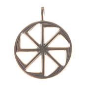 Obesek SPINNING WHEEL - bron - BHJ749