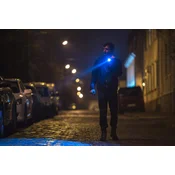 Malatec 2v1 akumulatorska LED XPE UV ročna svetilka ZOOM