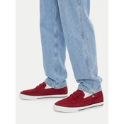 Tenis superge DC Shoes EO-LEA-ZL-D107 Bordo rdeča