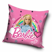 Barbie: Jastučnica s uzorkom duge, poliester - 40 x 40 cm