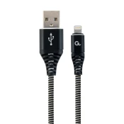 Gembird USB kabl USB 2.0 USB A USB C Crno, Belo