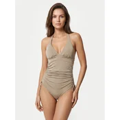 Max Mara Beachwear Kopalni kostum Cosetta 2616831069 Bež