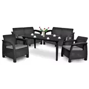 Set vrtnega pohištva Corfu Fiesta II duo z mizo futura