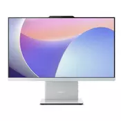 Računalo Lenovo All-in-One IC 27ARR9, AMD Ryzen 3 7335U, 16GB, 512GB, Integrirana AMD Radeon Grafika, tipkovnica, miš, FreeDOS, siva