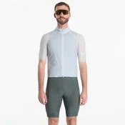 Telovnik Rapha Mens Brevet Element Wind Gilet Ice/ Silver M