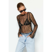 Trendyol Milla Ženska bluza, Crna