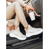 Sneakersy damskie TIRA beżowe Dstreet
