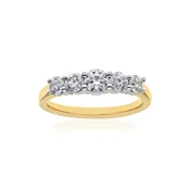 DIAMANT LETERNEL Prstan zlata