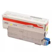 Oki toner C532/542dn, MC573dn, žuta, 6000 str.