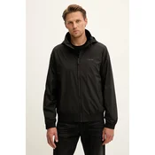 Calvin Klein Prehodna jakna LV04LC511G Črna Relaxed Fit
