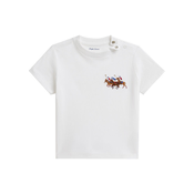 Polo Ralph Lauren Majica 320A95734002 Bela Regular Fit