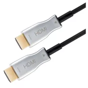 Goobay Hybrid High Speed HDMI na HDMI 20m z Ethernet AOC 8K 48Gbit/s pozlačen kabel