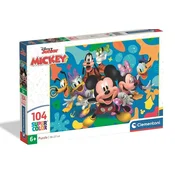 Clementoni Sestavljanka CLE 104 SuperKolor Mickey in prijatelji 25053