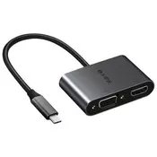 Slink 33390 sw-u516 tip c-hdmi,vga adapter ( 21323 )