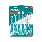 Total Izvijači Skupaj THT250606 Izvijači, komplet 6, industrijski, 3x (-) , 3xPH, CrV