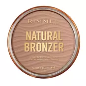 Rimmel London Natural Bronzer Ultra-Fine Bronzing Powder dugotrajni bronzer 14 g nijansa 001 Sunlight