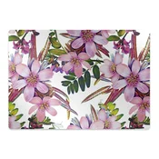 Decormat Podloga za pisalni stol Pink flowers 140x100 cm 15 cm