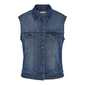 Noisy may Brezrokavnik NMDEBRA moder denim