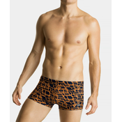 Mens Swim Shorts ATLANTIC - Dark Blue/Orange