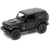 Metalni autic Kinsmart - 2018 Jeep Wrangler, Hard Top, 1:34, crni