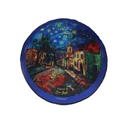 Carmani OKROGLA PREPROGA, TALNA PODLOGA, VAN GOGH SLIKARSKO UMETNOST 60 CM
