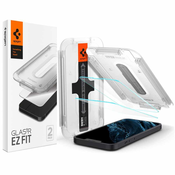 SPIGEN GLAS.TR EZ FIT ZAŠČITNO STEKLO 2 KOS ZA IPHONE 13 PRO MAX / IPHONE 14 PLUS