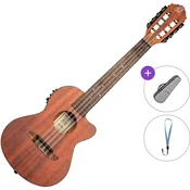 Ortega RU4MM-CE-TE-8 Basic SET Mahogany Natural Tenor ukulele