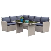 Gardenson Vrtni Set Lanzarote, Z Blazinami