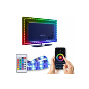 Solight WM58 - LED RGB Trak za TV LED/6W/5V Wi-Fi Tuya + Daljinski upravljalnik
