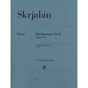 SKRJABIN:PIANO SONATA OP.70 NO.10 FOR PIANO