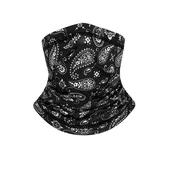 INF 2-Pack motoristična maska za obraz: zračna, mehka in vsestranska gamaša za vrat Black, (5000078282)