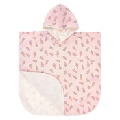 Lässig pončo beach ice cream pale pink 14330037028